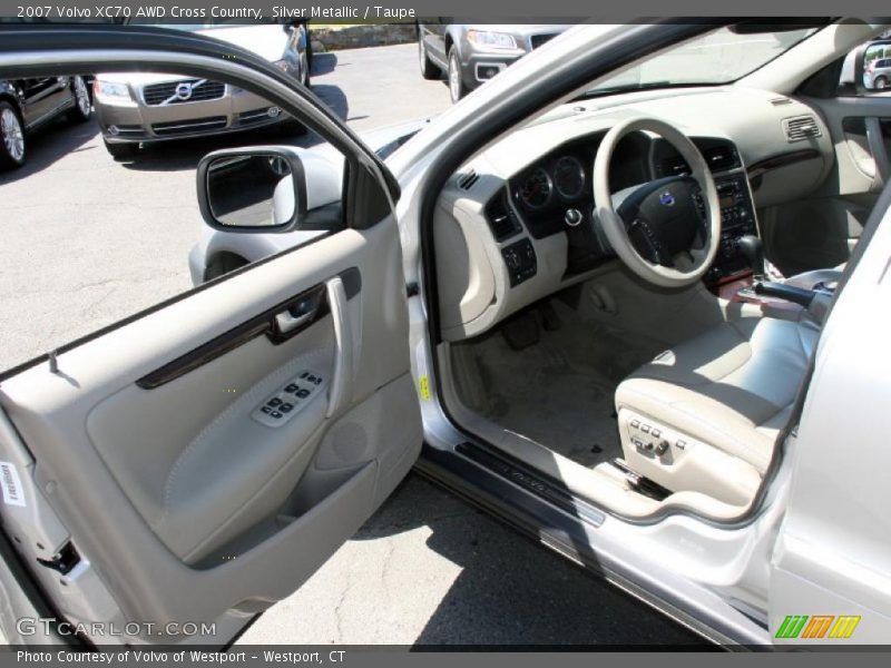 Silver Metallic / Taupe 2007 Volvo XC70 AWD Cross Country