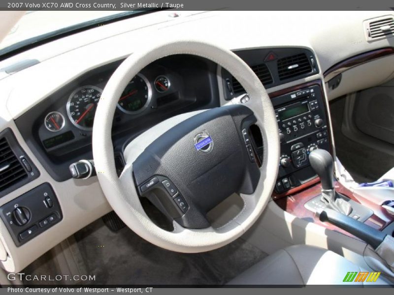 Silver Metallic / Taupe 2007 Volvo XC70 AWD Cross Country