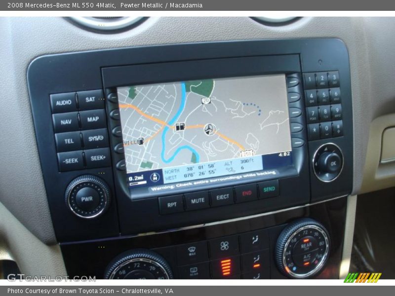 Pewter Metallic / Macadamia 2008 Mercedes-Benz ML 550 4Matic