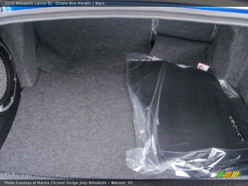Octane Blue Metallic / Black 2010 Mitsubishi Lancer ES