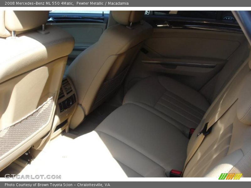 Pewter Metallic / Macadamia 2008 Mercedes-Benz ML 550 4Matic