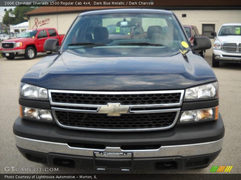 Dark Blue Metallic / Dark Charcoal 2006 Chevrolet Silverado 1500 Regular Cab 4x4