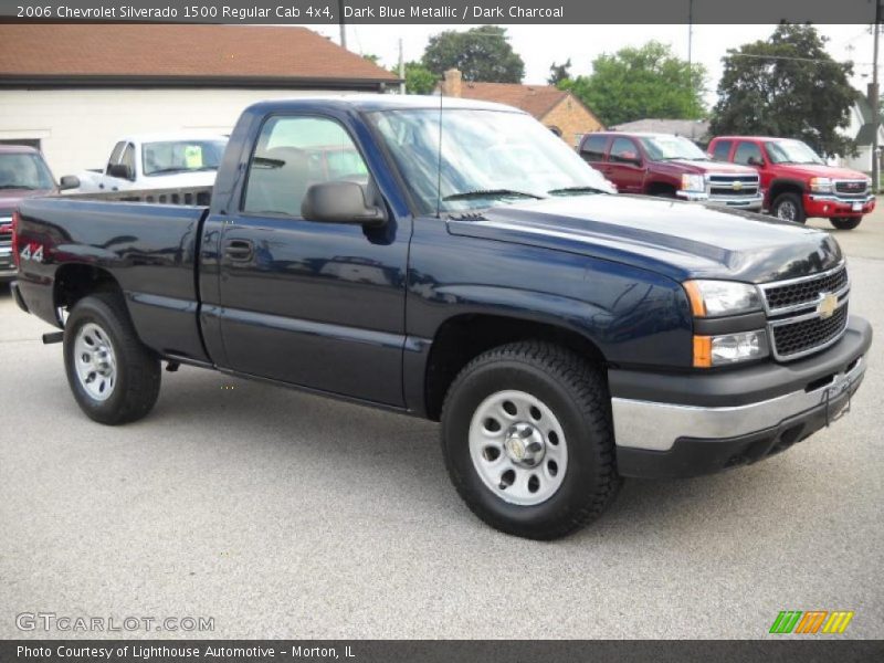 Dark Blue Metallic / Dark Charcoal 2006 Chevrolet Silverado 1500 Regular Cab 4x4