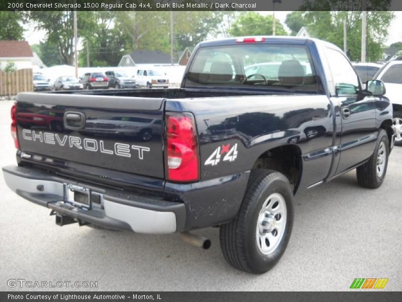 Dark Blue Metallic / Dark Charcoal 2006 Chevrolet Silverado 1500 Regular Cab 4x4