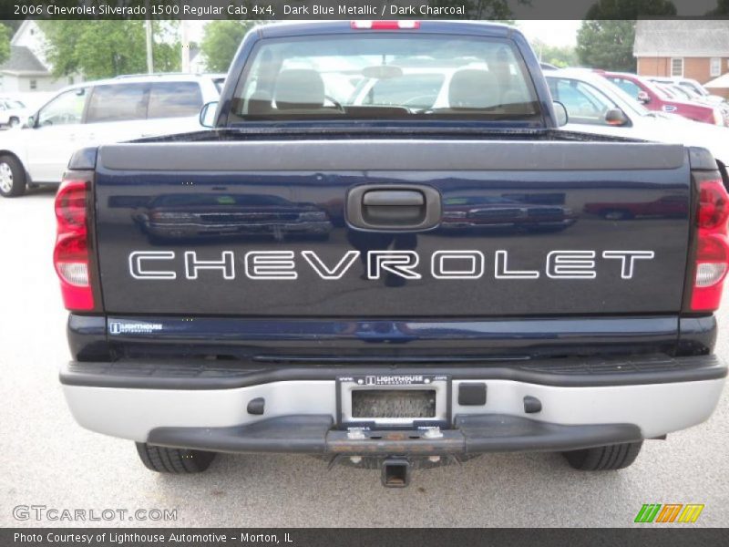 Dark Blue Metallic / Dark Charcoal 2006 Chevrolet Silverado 1500 Regular Cab 4x4