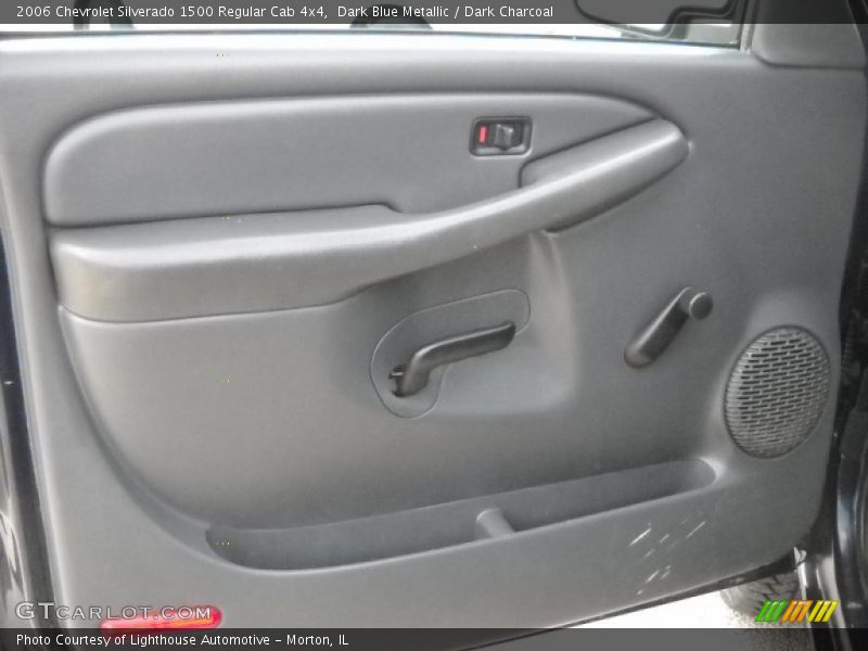 Dark Blue Metallic / Dark Charcoal 2006 Chevrolet Silverado 1500 Regular Cab 4x4