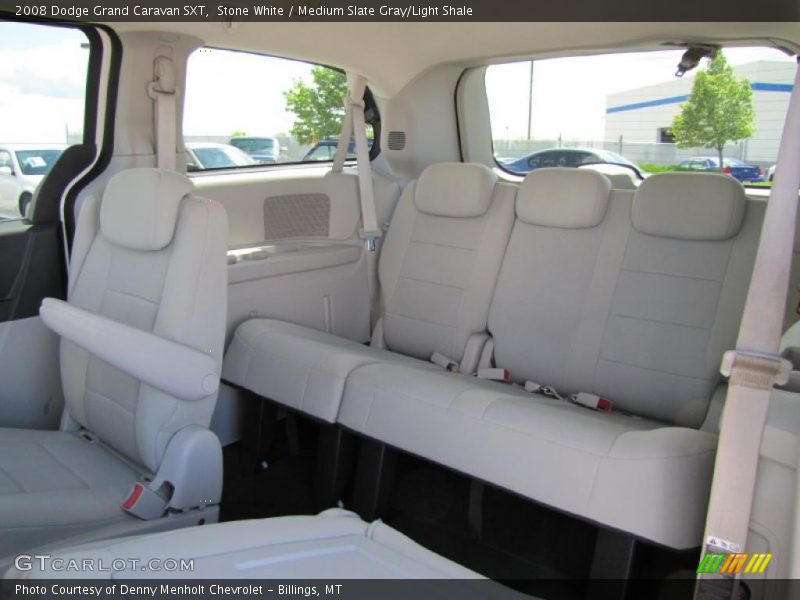 Stone White / Medium Slate Gray/Light Shale 2008 Dodge Grand Caravan SXT