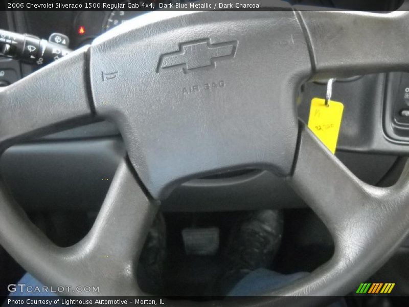 Dark Blue Metallic / Dark Charcoal 2006 Chevrolet Silverado 1500 Regular Cab 4x4