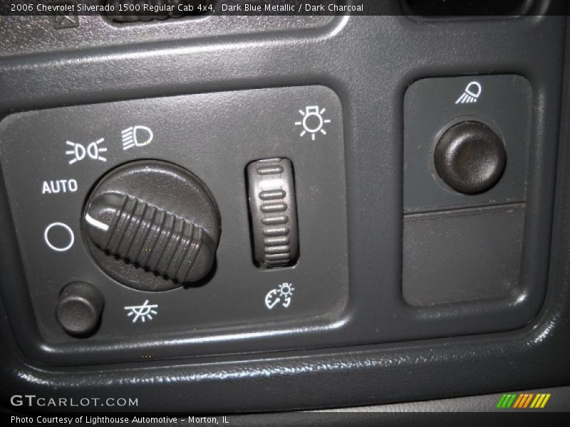 Dark Blue Metallic / Dark Charcoal 2006 Chevrolet Silverado 1500 Regular Cab 4x4