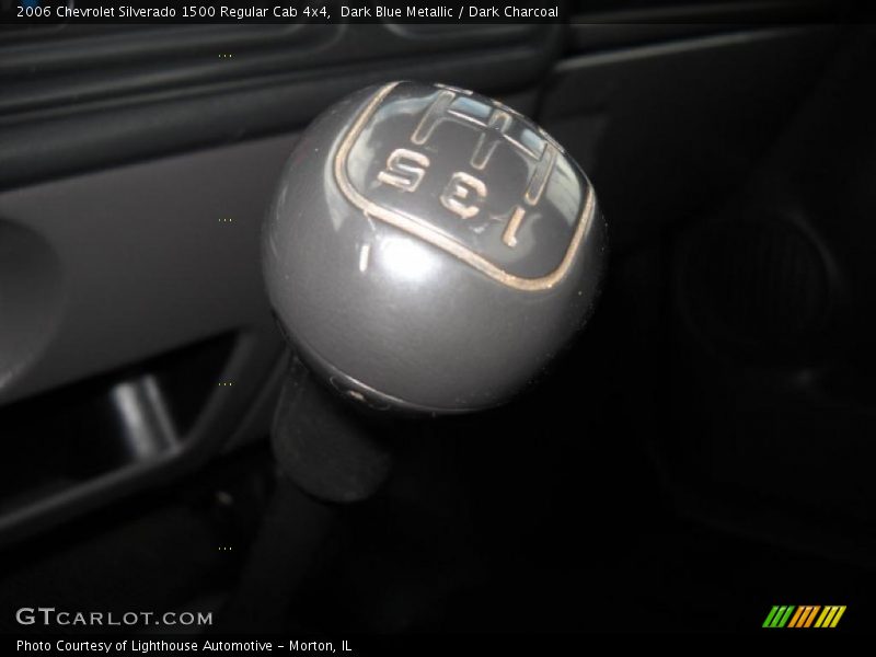 Dark Blue Metallic / Dark Charcoal 2006 Chevrolet Silverado 1500 Regular Cab 4x4