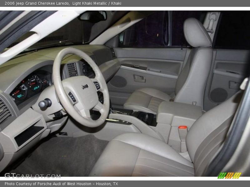 Light Khaki Metallic / Khaki 2006 Jeep Grand Cherokee Laredo