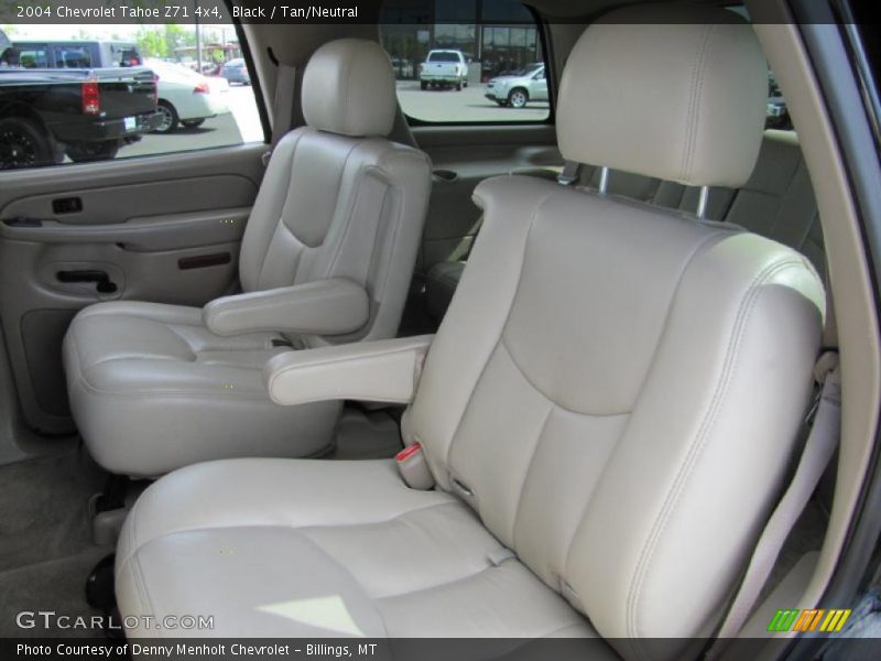 Black / Tan/Neutral 2004 Chevrolet Tahoe Z71 4x4