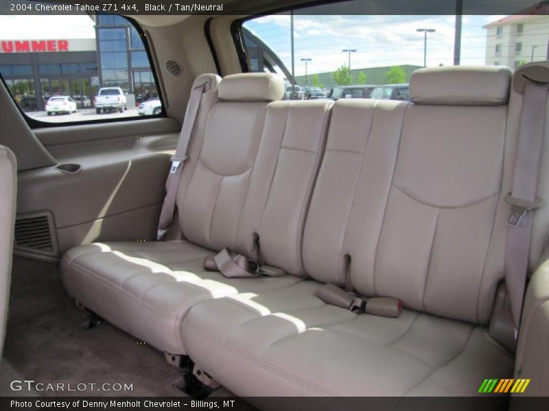 Black / Tan/Neutral 2004 Chevrolet Tahoe Z71 4x4