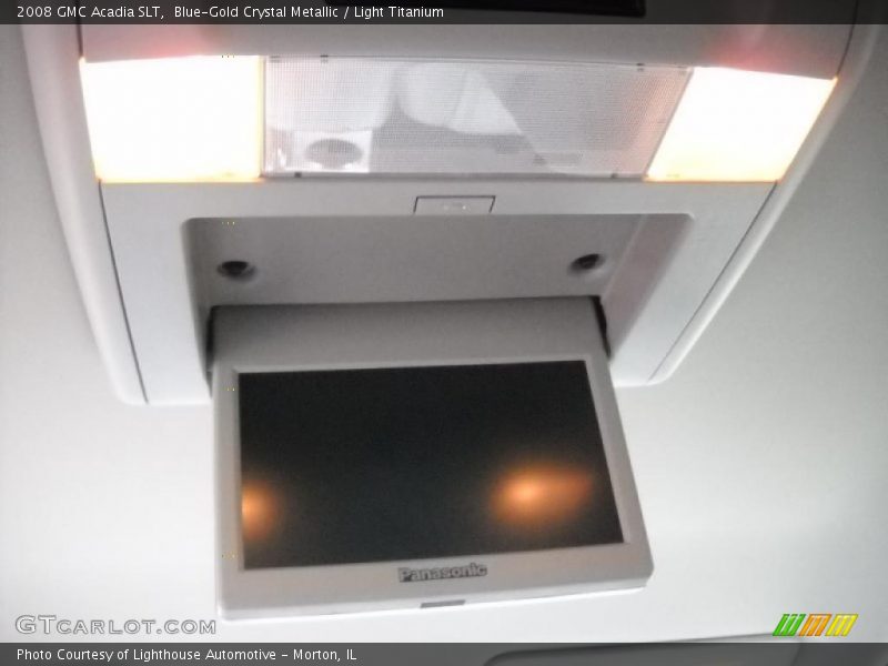 Blue-Gold Crystal Metallic / Light Titanium 2008 GMC Acadia SLT