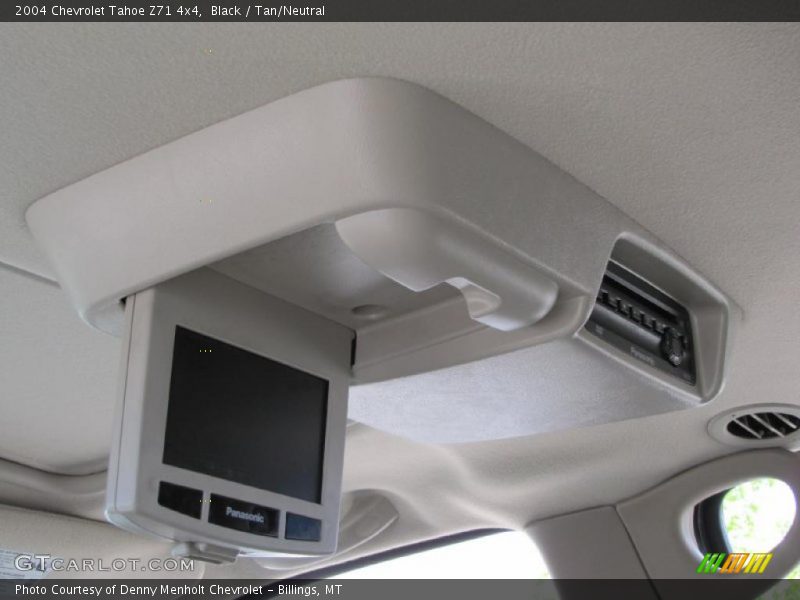 Black / Tan/Neutral 2004 Chevrolet Tahoe Z71 4x4