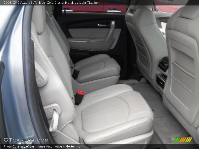 Blue-Gold Crystal Metallic / Light Titanium 2008 GMC Acadia SLT