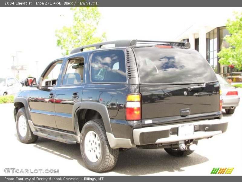Black / Tan/Neutral 2004 Chevrolet Tahoe Z71 4x4