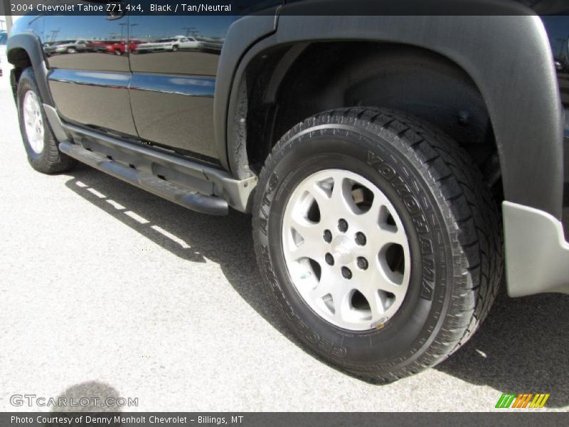 Black / Tan/Neutral 2004 Chevrolet Tahoe Z71 4x4