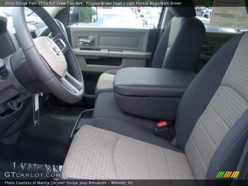 Rugged Brown Pearl / Light Pebble Beige/Bark Brown 2010 Dodge Ram 2500 SLT Crew Cab 4x4