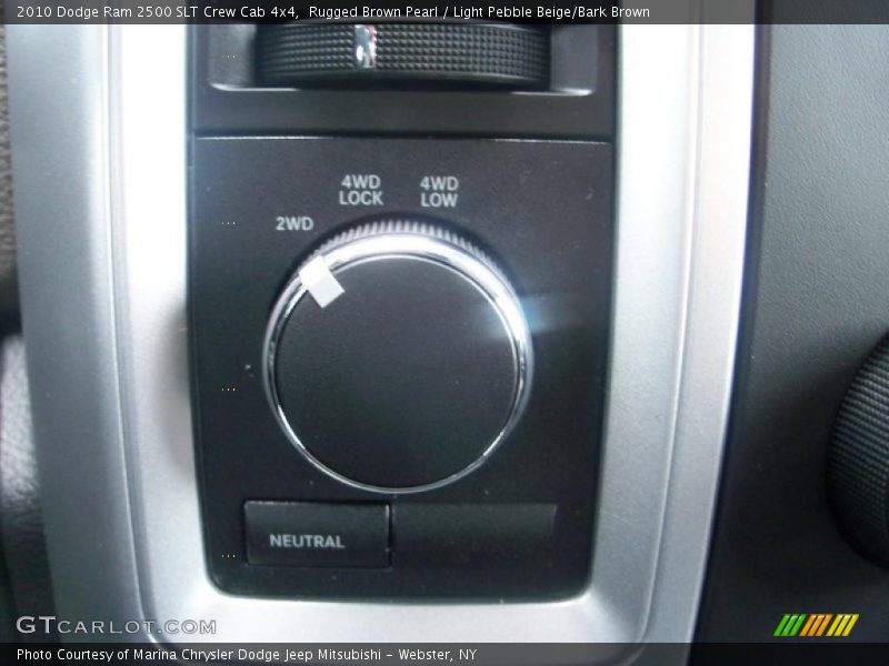 Rugged Brown Pearl / Light Pebble Beige/Bark Brown 2010 Dodge Ram 2500 SLT Crew Cab 4x4