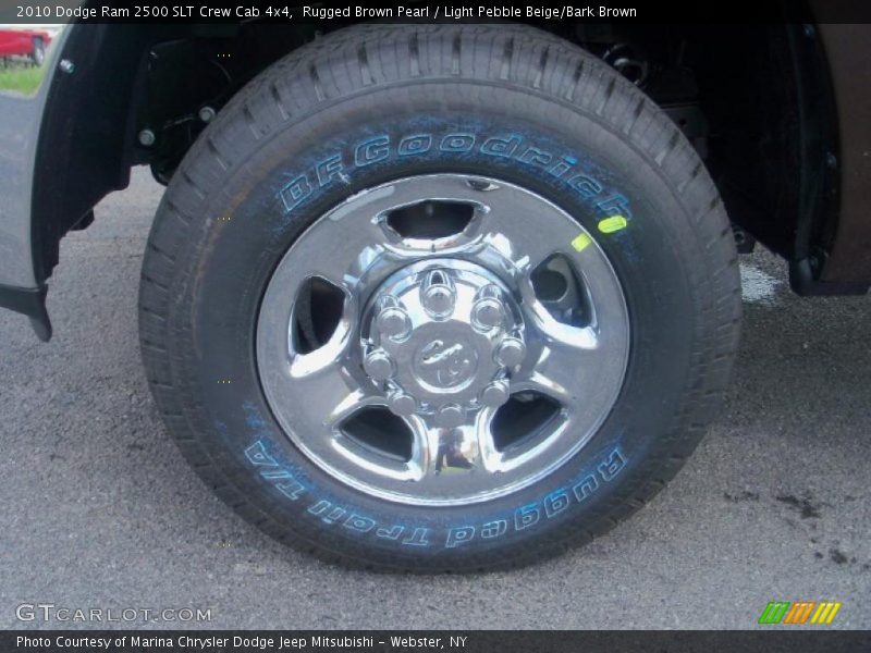 Rugged Brown Pearl / Light Pebble Beige/Bark Brown 2010 Dodge Ram 2500 SLT Crew Cab 4x4