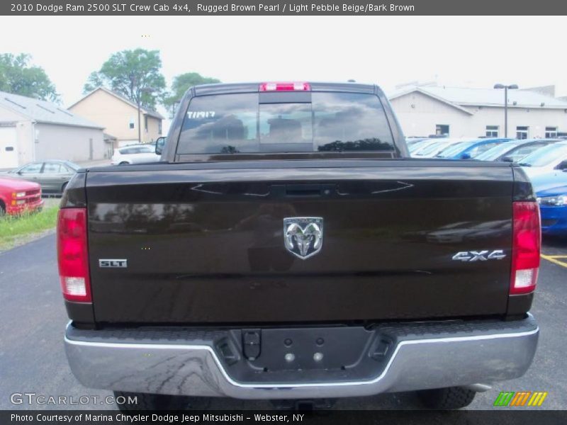 Rugged Brown Pearl / Light Pebble Beige/Bark Brown 2010 Dodge Ram 2500 SLT Crew Cab 4x4