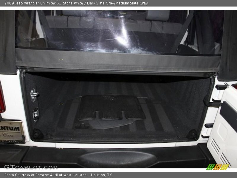 Stone White / Dark Slate Gray/Medium Slate Gray 2009 Jeep Wrangler Unlimited X