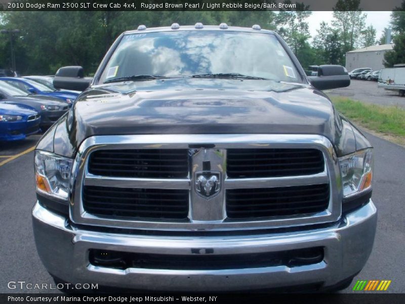 Rugged Brown Pearl / Light Pebble Beige/Bark Brown 2010 Dodge Ram 2500 SLT Crew Cab 4x4