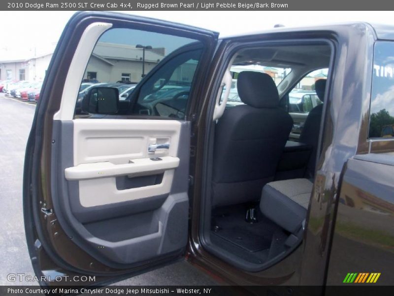 Rugged Brown Pearl / Light Pebble Beige/Bark Brown 2010 Dodge Ram 2500 SLT Crew Cab 4x4