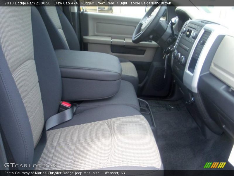 Rugged Brown Pearl / Light Pebble Beige/Bark Brown 2010 Dodge Ram 2500 SLT Crew Cab 4x4