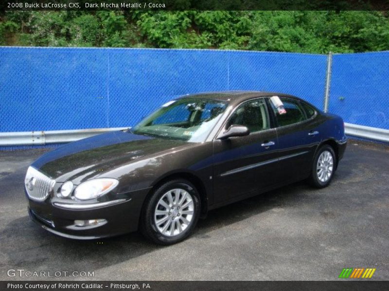 Dark Mocha Metallic / Cocoa 2008 Buick LaCrosse CXS