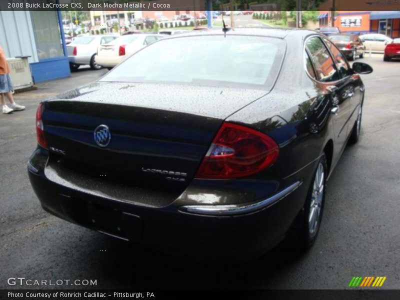 Dark Mocha Metallic / Cocoa 2008 Buick LaCrosse CXS