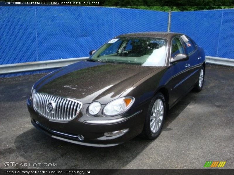 Dark Mocha Metallic / Cocoa 2008 Buick LaCrosse CXS