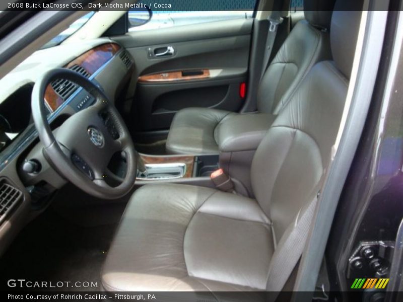 Dark Mocha Metallic / Cocoa 2008 Buick LaCrosse CXS
