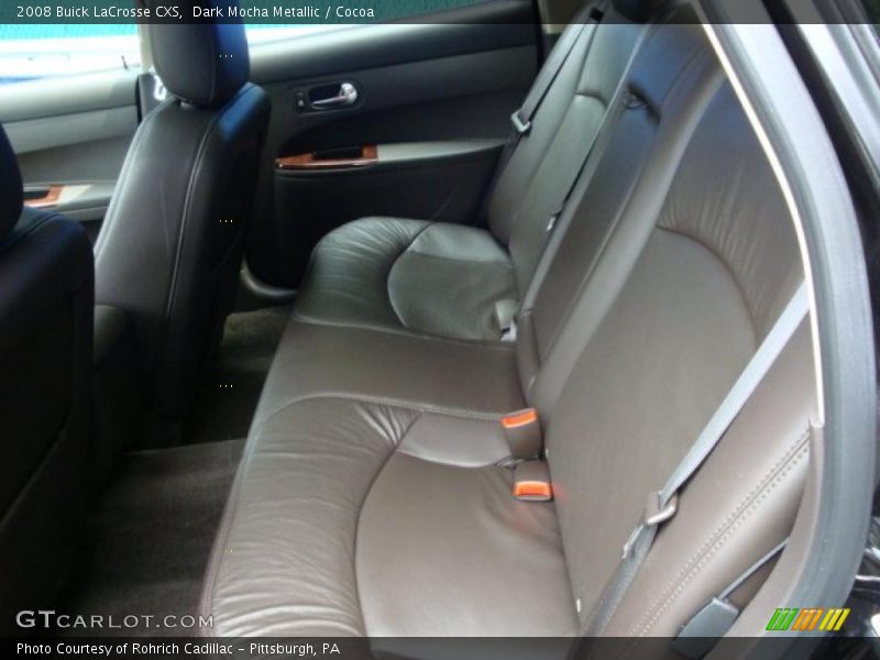Dark Mocha Metallic / Cocoa 2008 Buick LaCrosse CXS