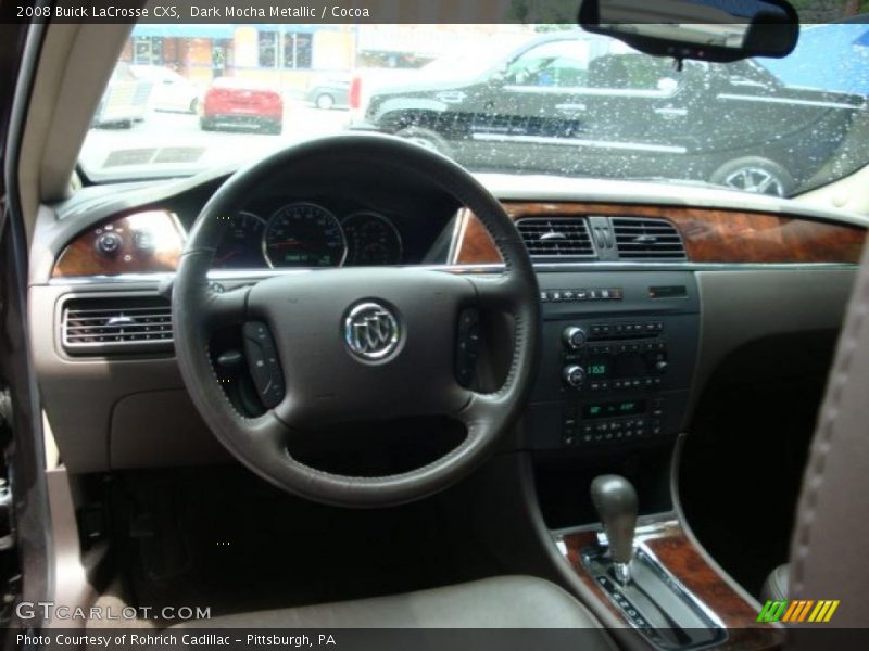 Dark Mocha Metallic / Cocoa 2008 Buick LaCrosse CXS