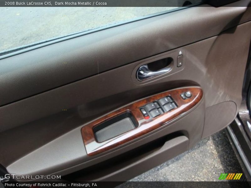 Dark Mocha Metallic / Cocoa 2008 Buick LaCrosse CXS