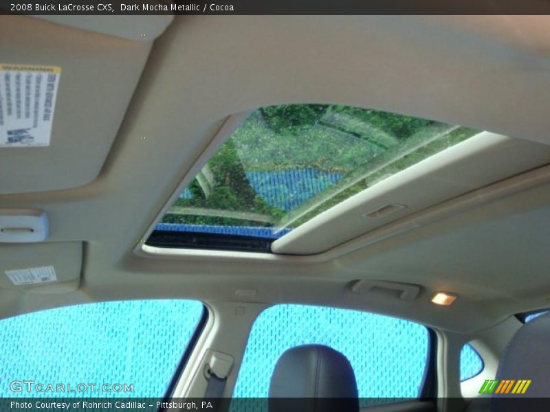 Dark Mocha Metallic / Cocoa 2008 Buick LaCrosse CXS