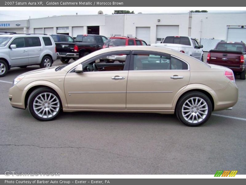 Golden Cashmere Metallic / Morocco Brown 2007 Saturn Aura XR