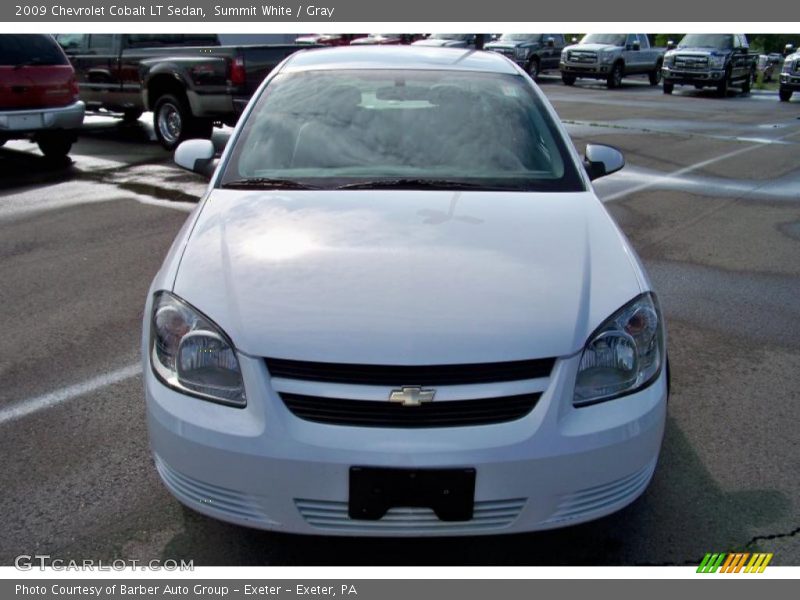 Summit White / Gray 2009 Chevrolet Cobalt LT Sedan