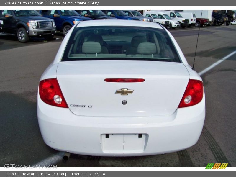 Summit White / Gray 2009 Chevrolet Cobalt LT Sedan