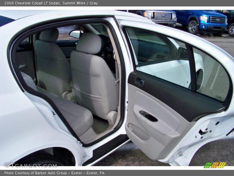 Summit White / Gray 2009 Chevrolet Cobalt LT Sedan