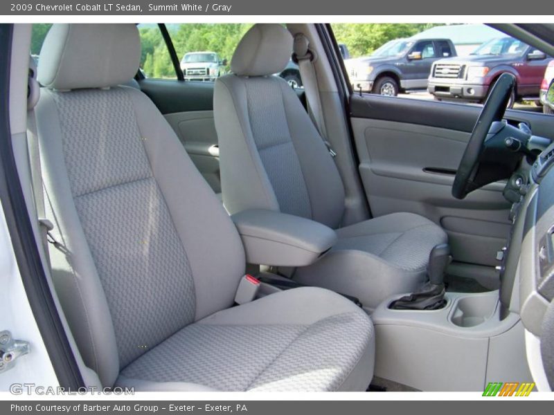 Summit White / Gray 2009 Chevrolet Cobalt LT Sedan