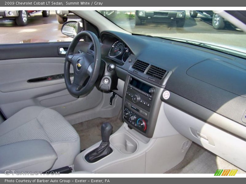 Summit White / Gray 2009 Chevrolet Cobalt LT Sedan