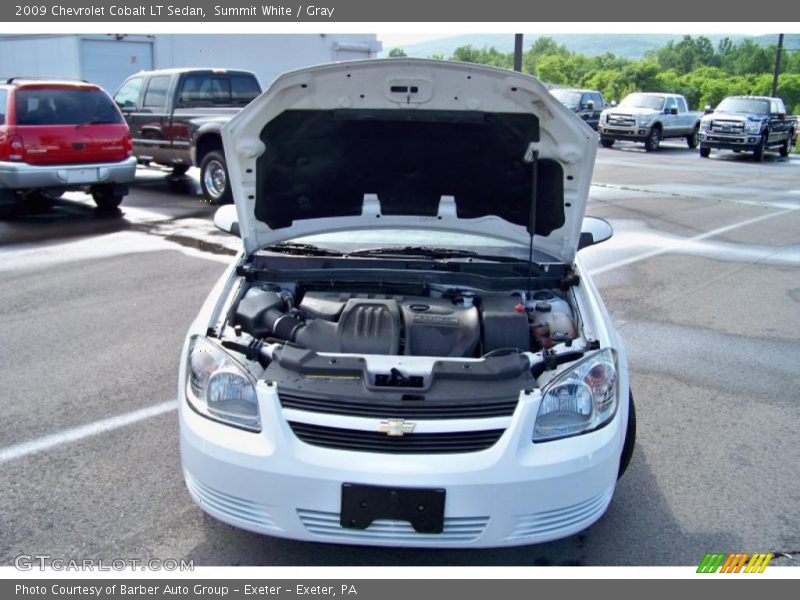 Summit White / Gray 2009 Chevrolet Cobalt LT Sedan