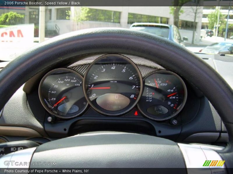 Speed Yellow / Black 2006 Porsche Boxster