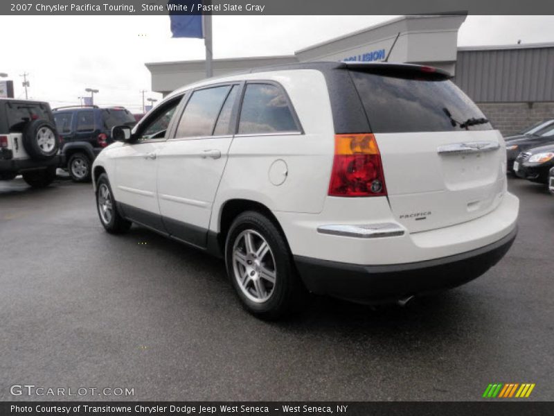 Stone White / Pastel Slate Gray 2007 Chrysler Pacifica Touring