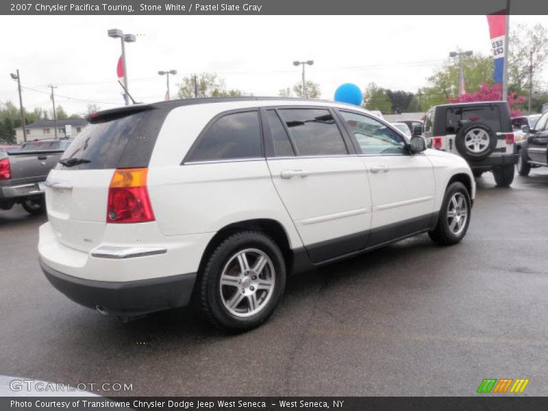 Stone White / Pastel Slate Gray 2007 Chrysler Pacifica Touring