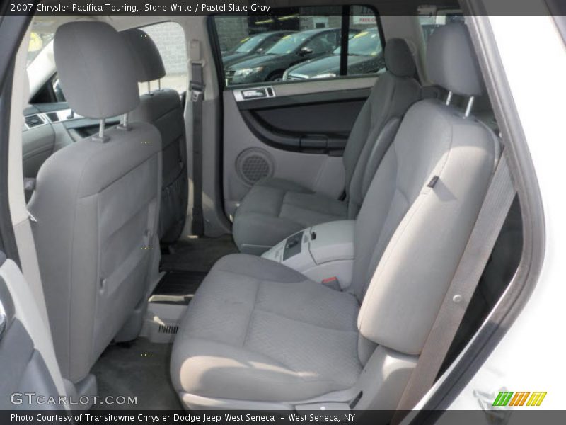 Stone White / Pastel Slate Gray 2007 Chrysler Pacifica Touring