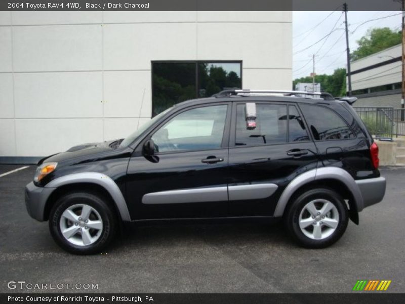 Black / Dark Charcoal 2004 Toyota RAV4 4WD